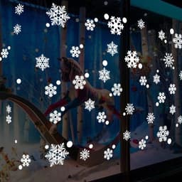 image-48 Christmas Snowflake Glass Decoration Stickers