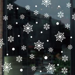 image-48 Christmas Snowflake Glass Decoration Stickers