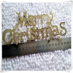 image-Christmas Decoration Gift 40cm Letter Pendant