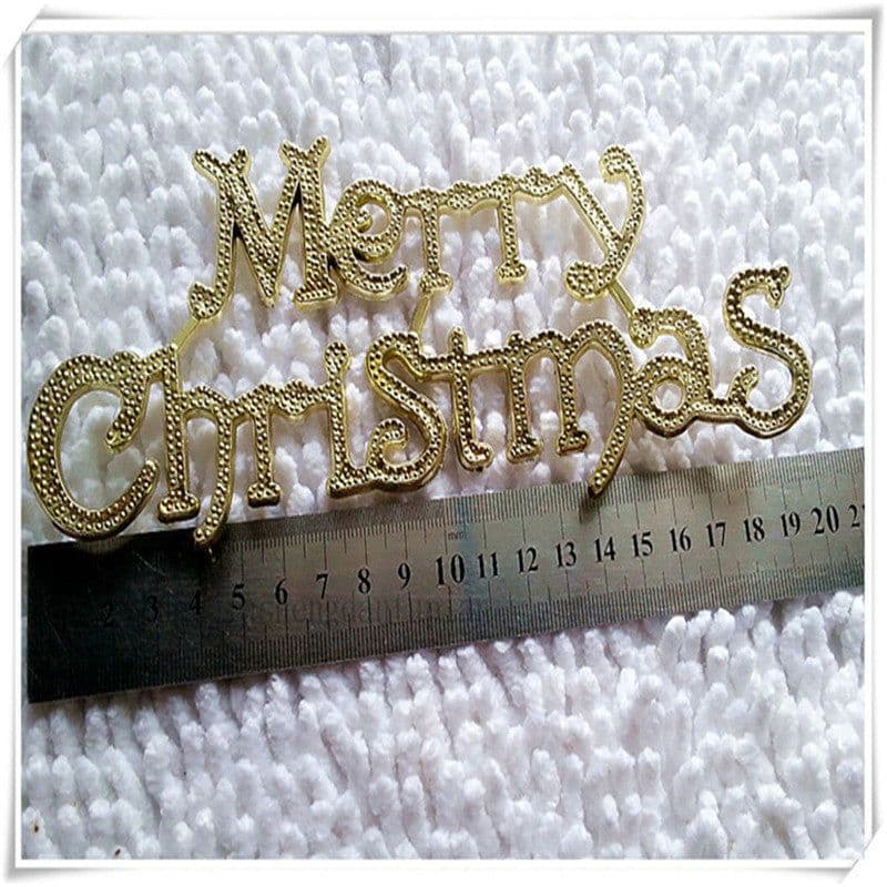 image-Christmas Decoration Gift 40cm Letter Pendant