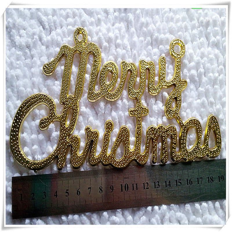 image-Christmas Decoration Gift 40cm Letter Pendant