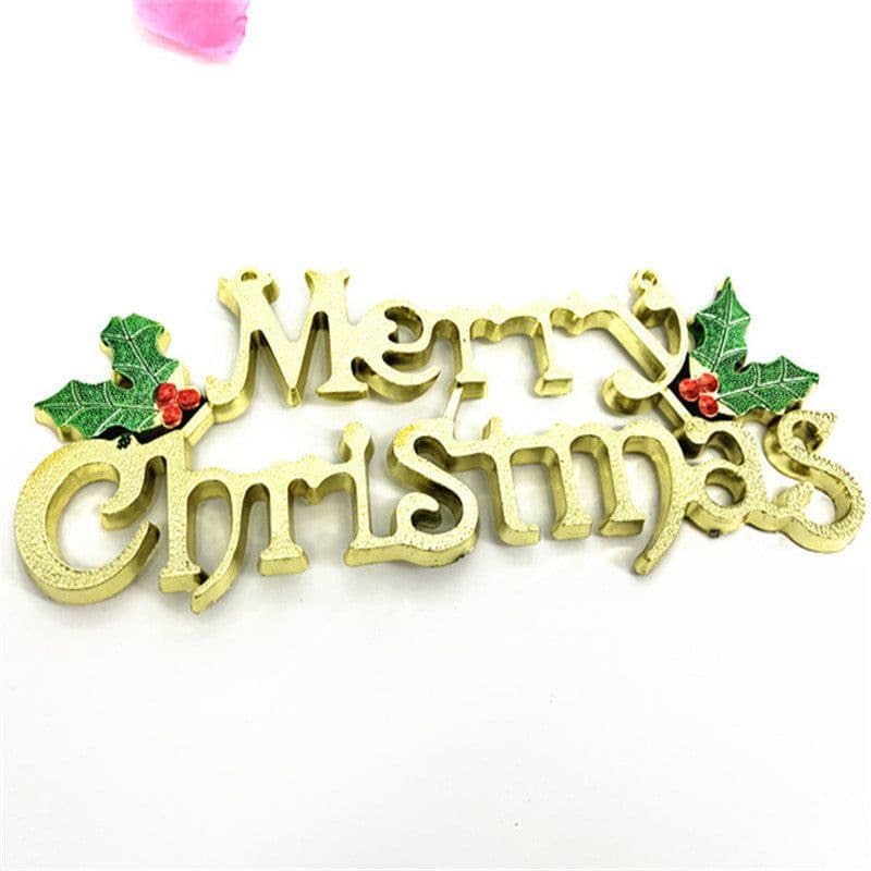 image-Christmas Decoration Gift 40cm Letter Pendant