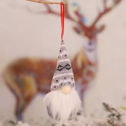 image-Christmas faceless doll forest man ornament