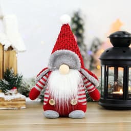image-Faceless Dolls Ornaments Nordic Forester Santa Claus Ornaments Christmas Window Decoration