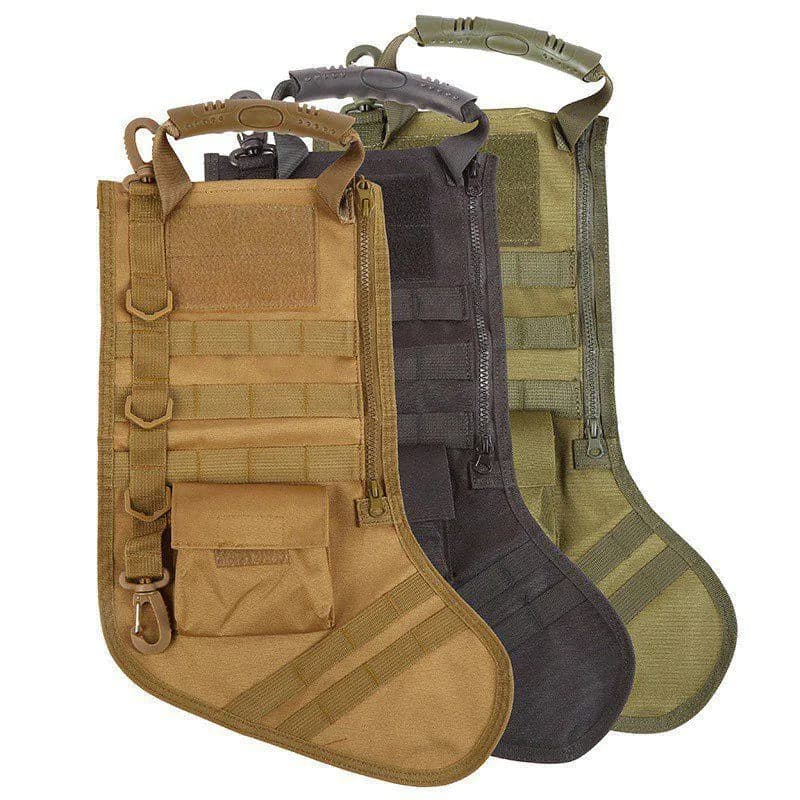 image-Christmas stocking bag military storage bag