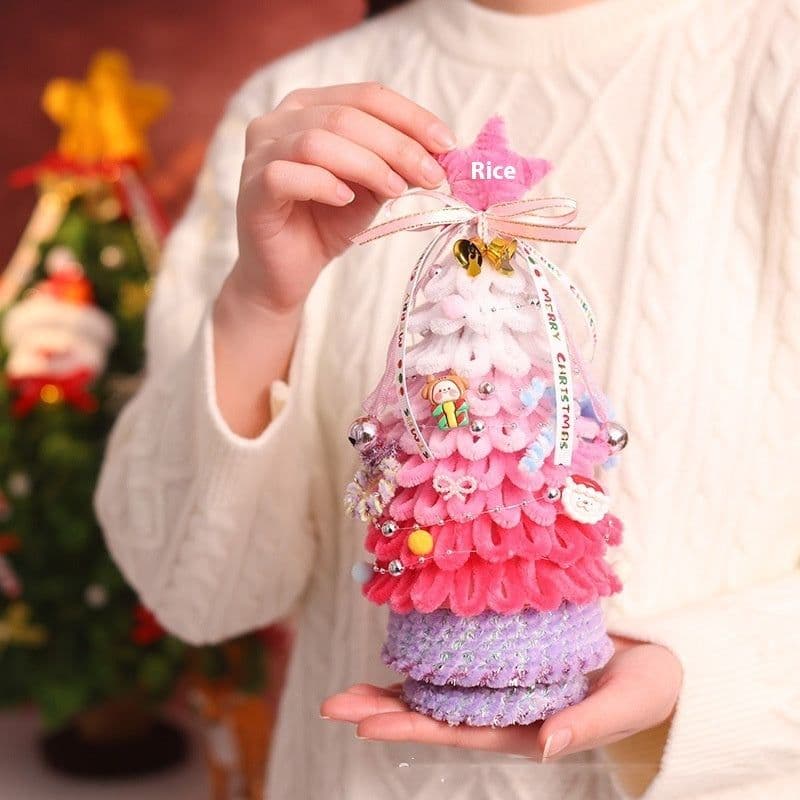 image-Music Box Handmade DIY Material Package Homemade Christmas Decoration