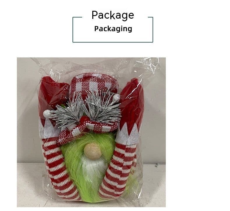 image-Christmas Long Legs Green Beard Doll Decoration Christmas Decorations