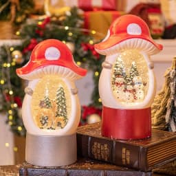 image-Christmas Decorations Music Box Crystal Ball Decoration
