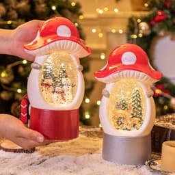 image-Christmas Decorations Music Box Crystal Ball Decoration