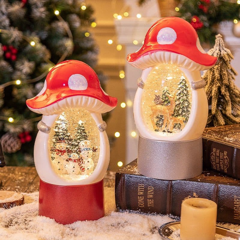 image-Christmas Decorations Music Box Crystal Ball Decoration
