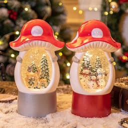 image-Christmas Decorations Music Box Crystal Ball Decoration