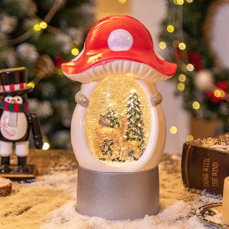 image-Christmas Decorations Music Box Crystal Ball Decoration