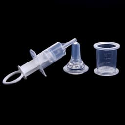 image-Baby syringe medicine feeder infant pacifier type medicine feeder