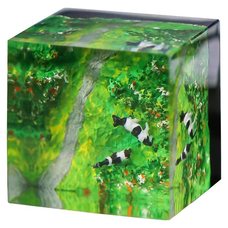 image-Resin Landscape Oil Painting Decoration