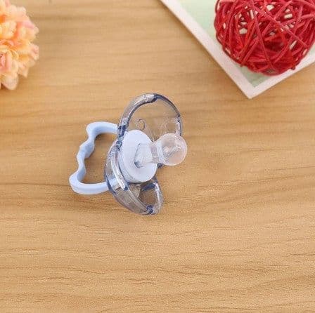 image-Love baby baby baby new baby pacifier anti automatically closed round head flat hair randomly issued