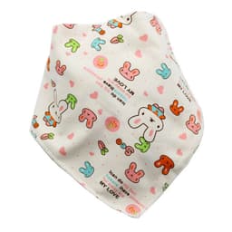 image-Baby Bibs Waterproof Triangle Cotton Cartoon Child Baberos Bandana Bibs Dribble Bibs Newborn Slabber Absorbent Cloth