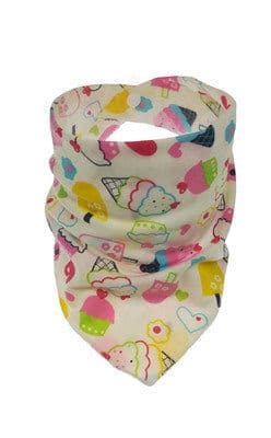 image-Baby Bibs Waterproof Triangle Cotton Cartoon Child Baberos Bandana Bibs Dribble Bibs Newborn Slabber Absorbent Cloth