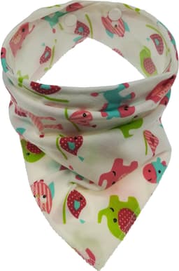image-Baby Bibs Waterproof Triangle Cotton Cartoon Child Baberos Bandana Bibs Dribble Bibs Newborn Slabber Absorbent Cloth