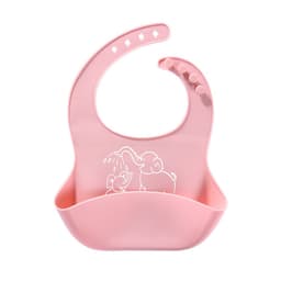 image-Baby food Bib baby meal silicone saliva bag