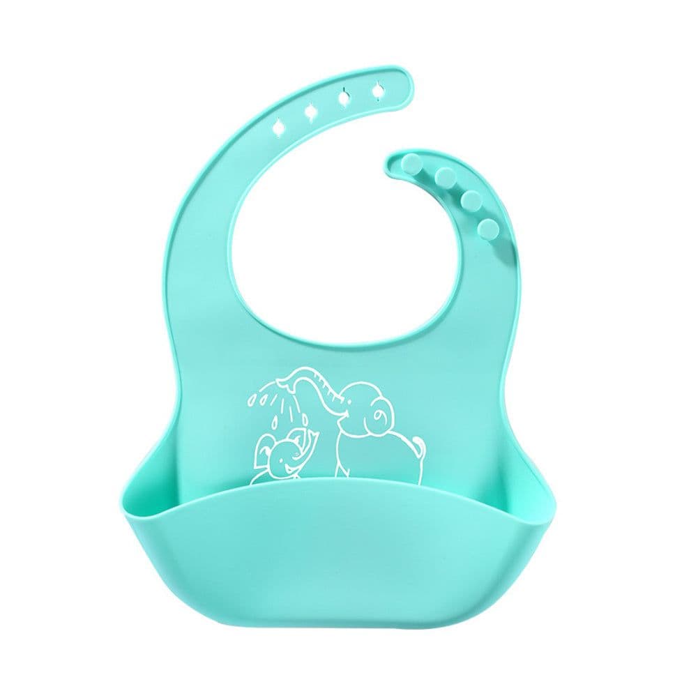 image-Baby food Bib baby meal silicone saliva bag