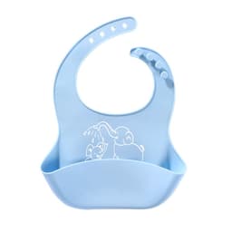 image-Baby food Bib baby meal silicone saliva bag