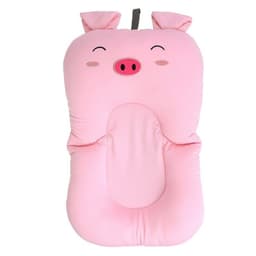 image-Newborn Bath Floating Pad Mat Baby Bath Tub Pad & Chair & Shelf Bathtub Seat Infant Support Cushion Mat Bath Mat Toddler Bloom