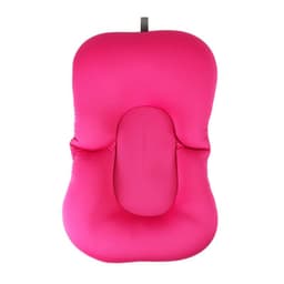 image-Newborn Bath Floating Pad Mat Baby Bath Tub Pad & Chair & Shelf Bathtub Seat Infant Support Cushion Mat Bath Mat Toddler Bloom