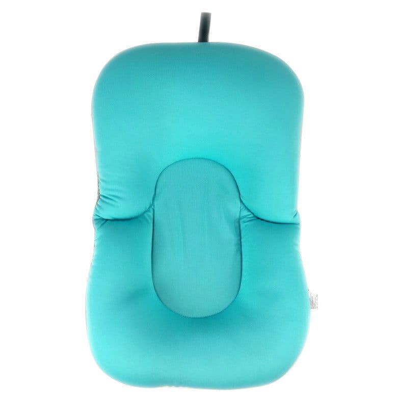 image-Newborn Bath Floating Pad Mat Baby Bath Tub Pad & Chair & Shelf Bathtub Seat Infant Support Cushion Mat Bath Mat Toddler Bloom