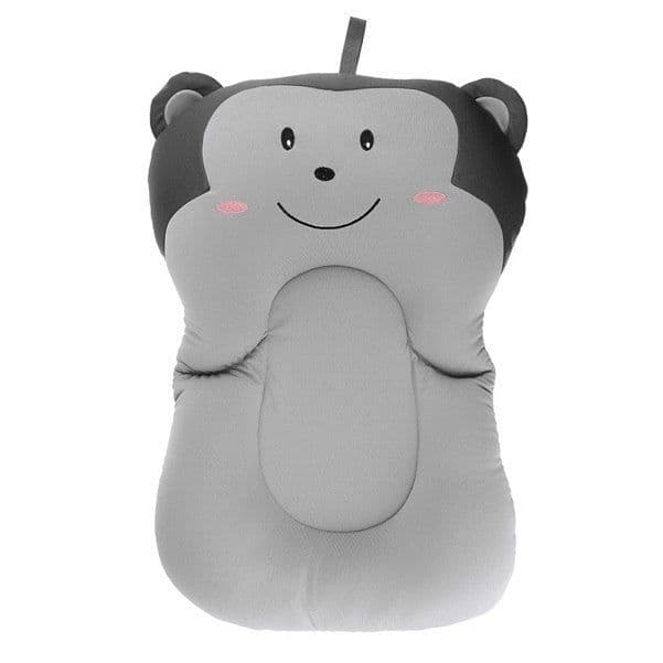 image-Newborn Bath Floating Pad Mat Baby Bath Tub Pad & Chair & Shelf Bathtub Seat Infant Support Cushion Mat Bath Mat Toddler Bloom