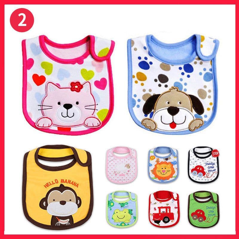 image-Saliva Towel Bib Bib Wholesale Three-Layer Waterproof Maternal And Baby Products