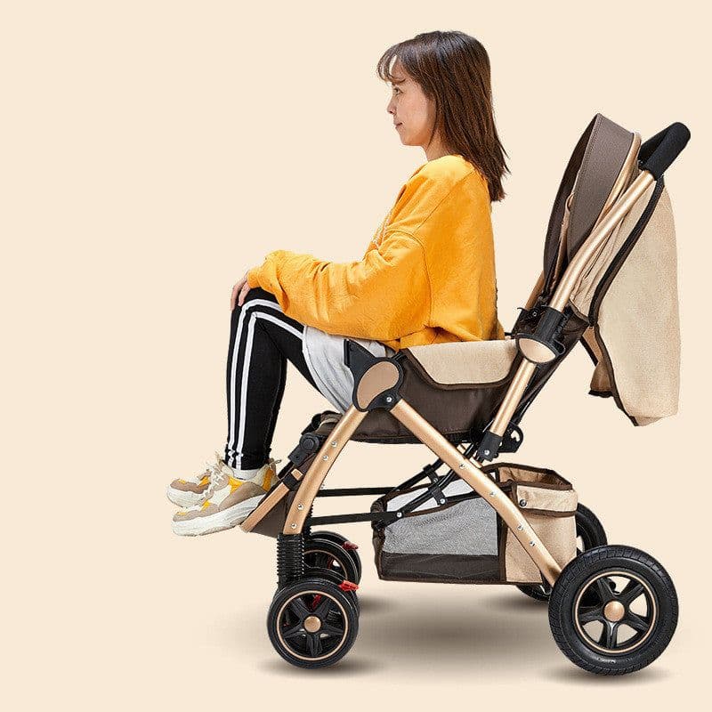 image-Baby Strollers Are Light And Easy To Fold