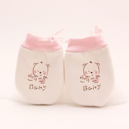 image-Cartoon Anti-scratch Face Gloves For Baby Products