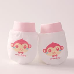 image-Cartoon Anti-scratch Face Gloves For Baby Products