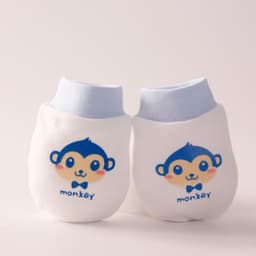 image-Cartoon Anti-scratch Face Gloves For Baby Products