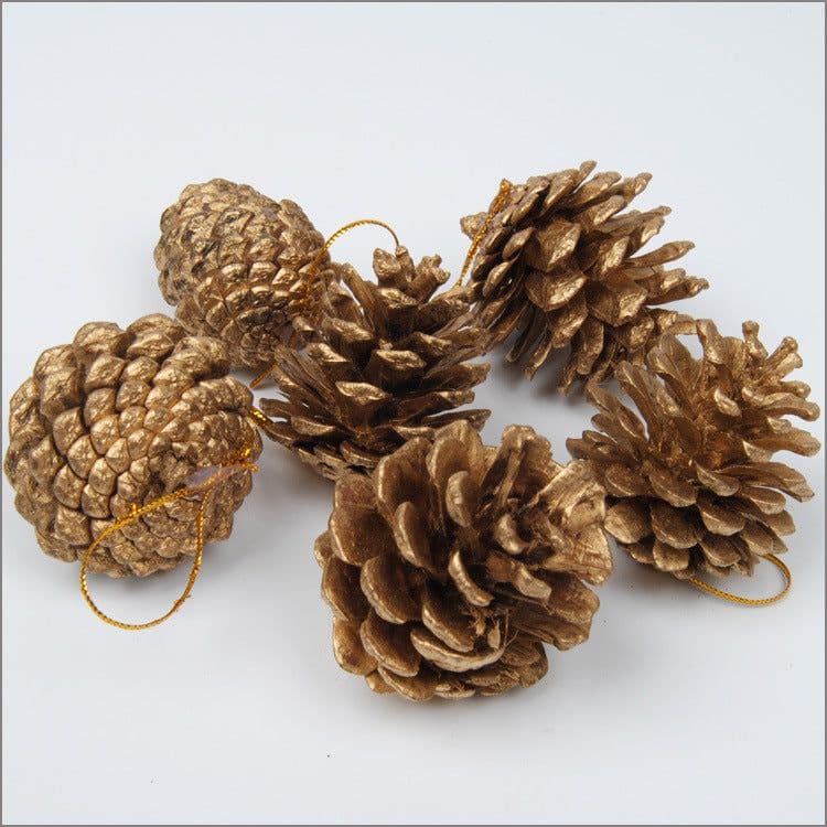 image-Christmas Supplies Pendant Natural Decoration Pine Cones