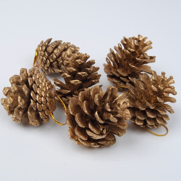 image-Christmas Supplies Pendant Natural Decoration Pine Cones