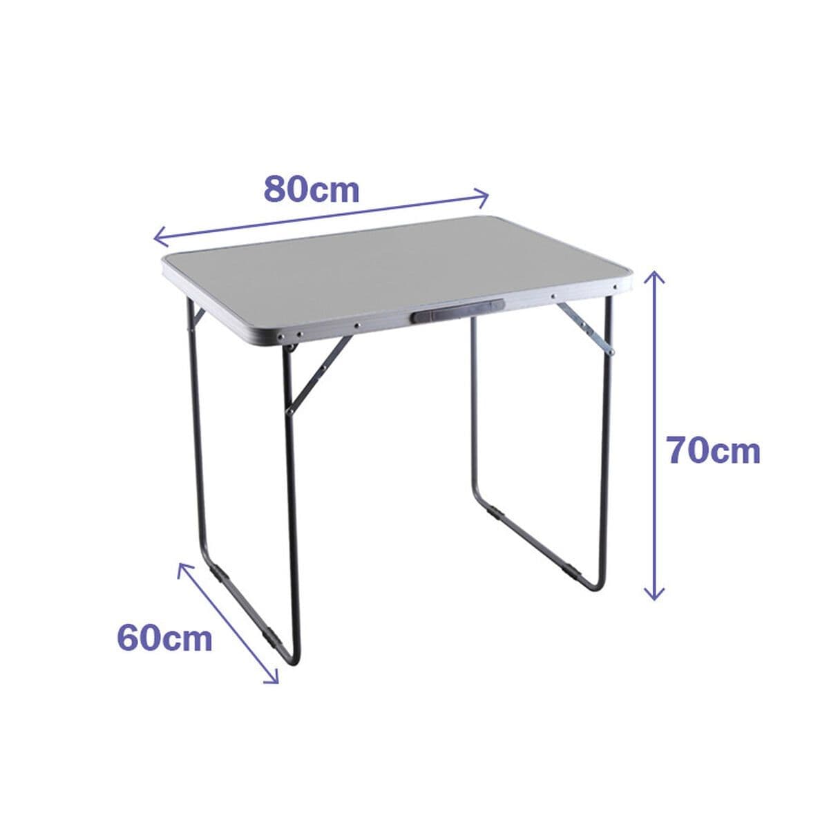 image-Folding Table Marbueno 80 x 70 x 60 cm Multicolour