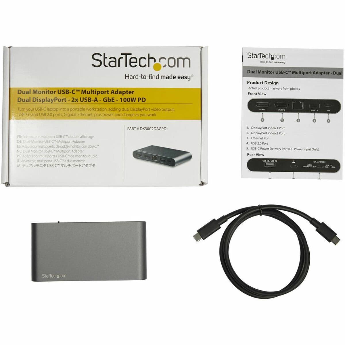 image-Dockstation Startech DK30C2DAGPD
