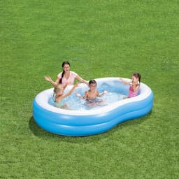 image-Inflatable Paddling Pool for Children Bestway Multicolour 262 x 157 x 46 cm