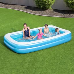 image-Inflatable Paddling Pool for Children Bestway Multicolour 305 x 183 x 46 cm