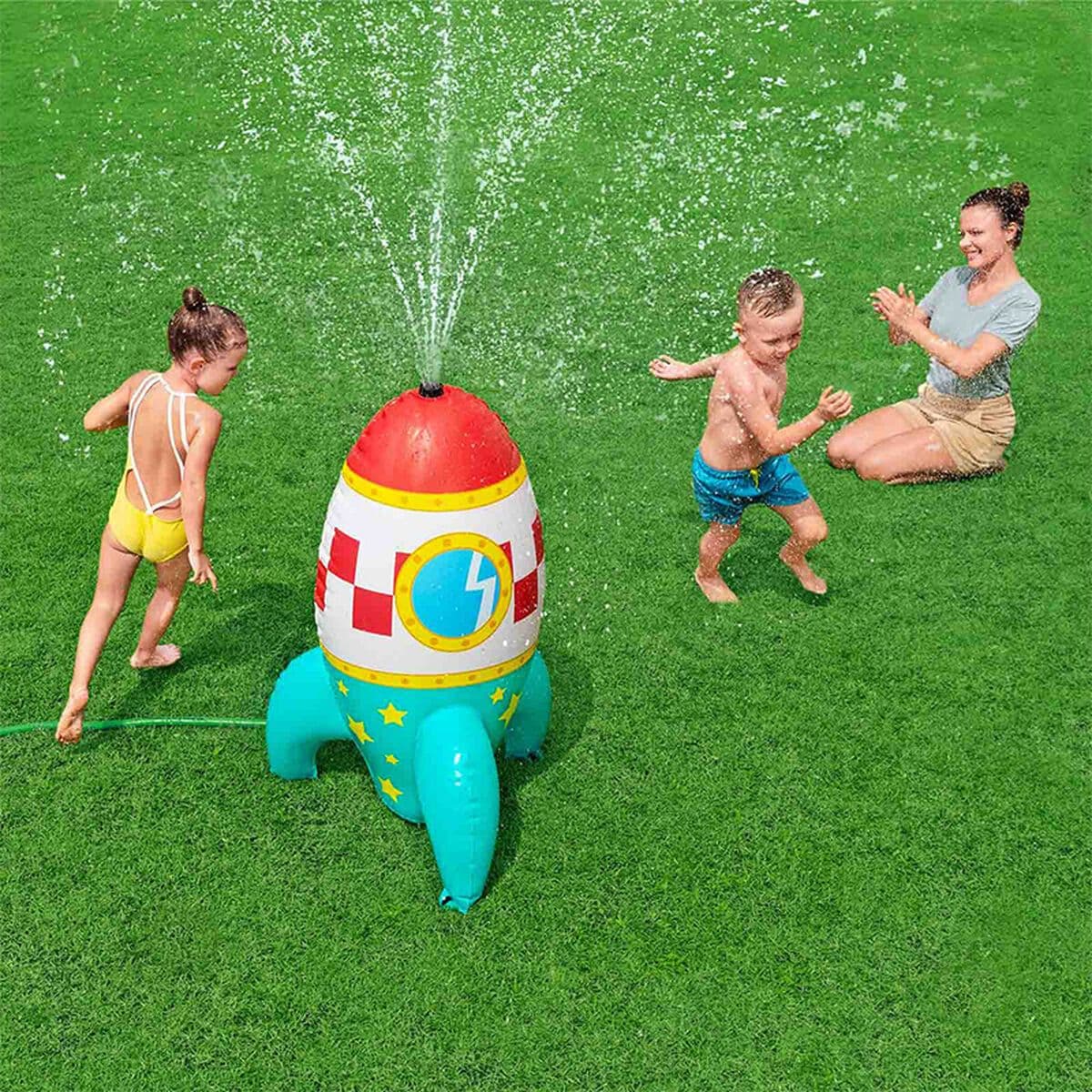 image-Water Sprinkler and Sprayer Toy Bestway Plastic 64 x 61 x 102 cm 61 x 64 x 102 cm Spaceship