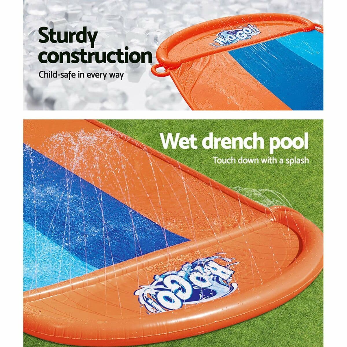 image-Water Slide Bestway 488 x 207,5 cm Sliding Triple