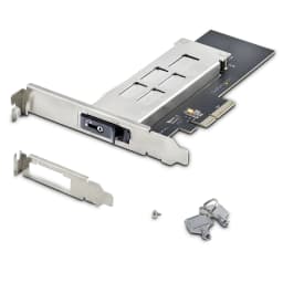 image-PCI Card SSD M.2 Startech M2-REMOVABLE-PCIE-N1