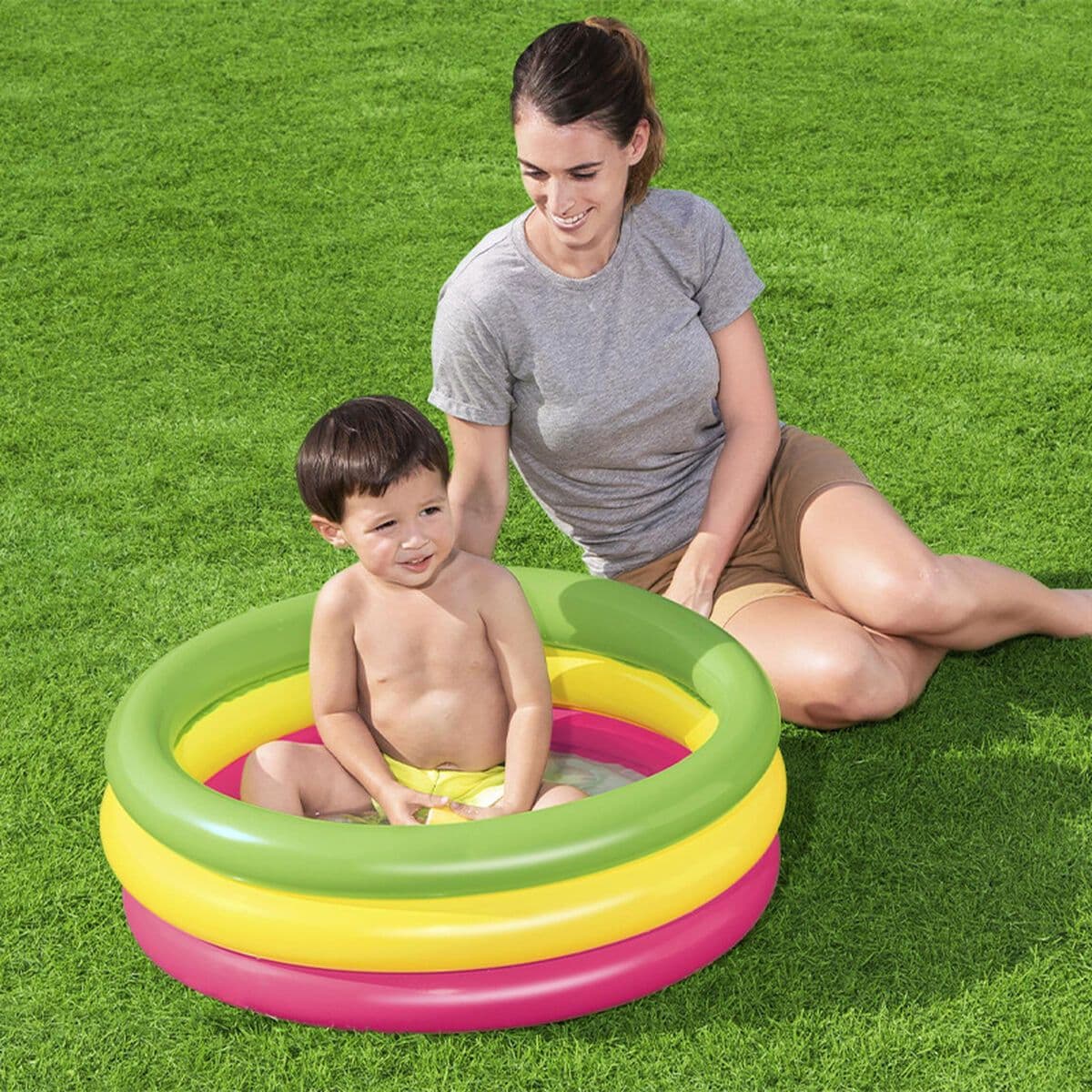 image-Inflatable Paddling Pool for Children Bestway 70 x 24 cm
