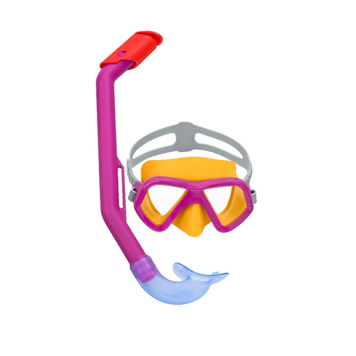 image-Snorkel Goggles and Tube for Children Bestway Blue Fuchsia (1 Unit)