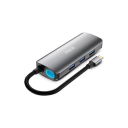 image-USB-C Hub Urban Factory MHC55UF Grey