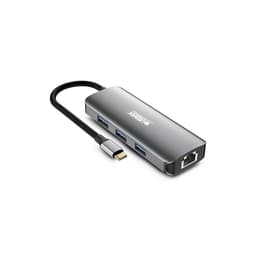 image-USB-C Hub Urban Factory MHC55UF Grey