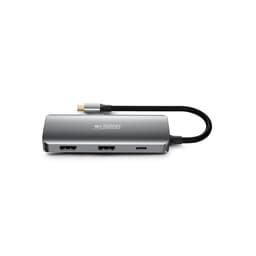 image-USB-C Hub Urban Factory MHC55UF Grey