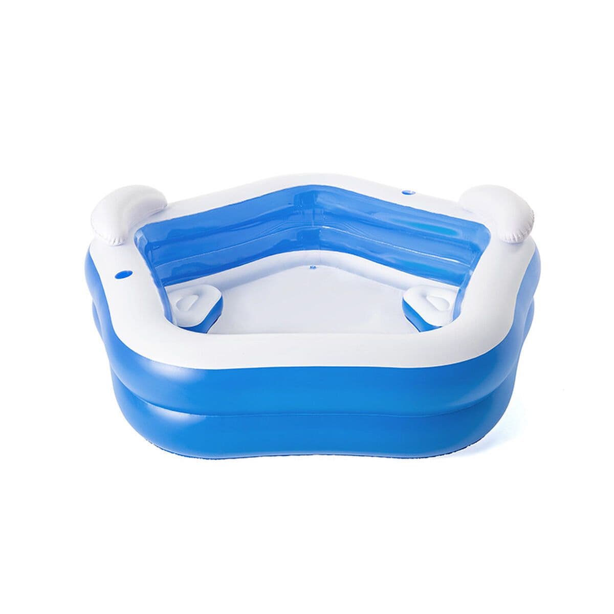 image-Inflatable Paddling Pool for Children Bestway Multicolour 213 x 206 x 69 cm