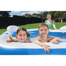 image-Inflatable Paddling Pool for Children Bestway Multicolour 213 x 206 x 69 cm